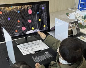 러플 장애예술가 전시회 현장